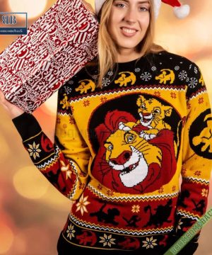 Disney Lion King Hakuna Ugly Christmas Sweater Gift For Adult And Kid