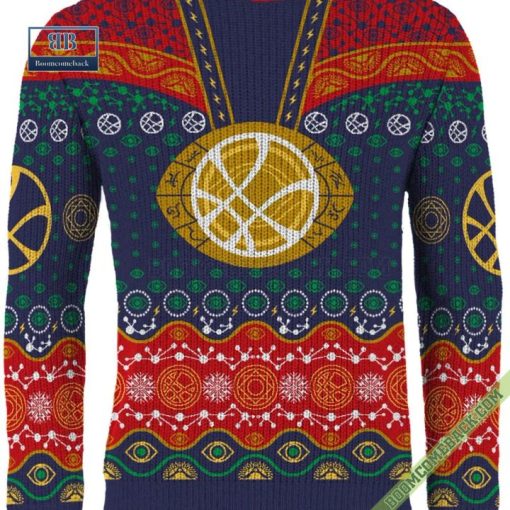 Doctor Strange Taos Mandalas Ugly Christmas Sweater