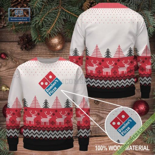 Domino’s Pizza 3D Ugly Sweater For Adult And Kid