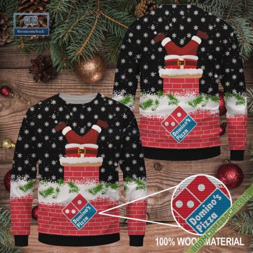 Domino’s Pizza Santa Claus Ugly Christmas Sweater