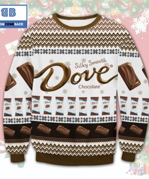 Dove Chocolate All Printed Ugly Christmas Sweater Sweatshirt