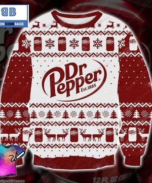 Dr Pepper Beer 1885 Christmas 3D Sweater