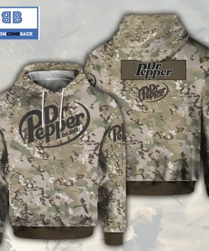 Dr Pepper Camouflage 3D Hoodie