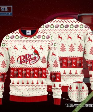 Dr Pepper Santa Hat Christmas Ugly Christmas Sweater Hoodie Zip Hoodie Bomber Jacket