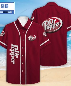 Dr Pepper Soda Hawaiian Shirt