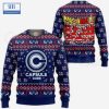 Grinch I Will Drink Busch Light Everywhere Ugly Christmas Sweater