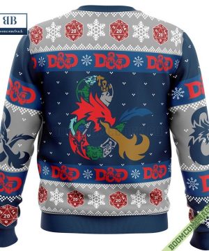 Dragon Dungeons and Dragons Xmas Sweater Jumper