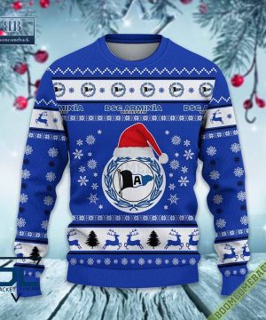 dsc arminia bielefeld ugly christmas sweater 2 bundesliga xmas jumper 3 6VXDD