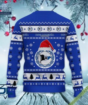 dsc arminia bielefeld ugly christmas sweater 2 bundesliga xmas jumper 5 2DiBy