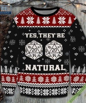 Dungeons & Dragons They’re Natural Ugly Christmas Sweater