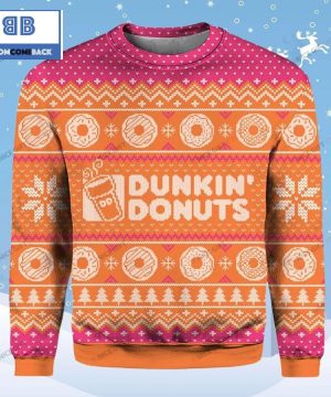 Dunkin Donuts Christmas 3D Sweater