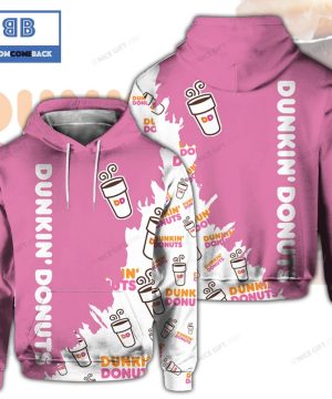 dunkin donuts pink 3d hoodie 3 6lfXA