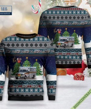 Durham, New Hampshire, McGregor Memorial EMS Ugly Christmas Sweater