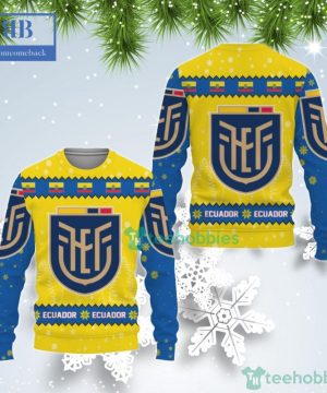 Ecuador National Football Team World Cup 2022 Qatar Ugly Christmas Sweater