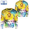 Electric Patterned Custom Pokemon Anime Christmas 3D Sweatshirt