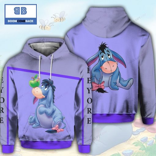 Eeyore Winnie The Pooh 3D Hoodie