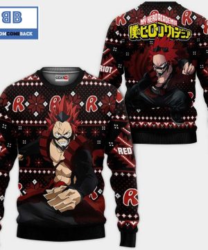 Eijirou Kirishim My Hero Academia Anime Christmas 3D Sweater