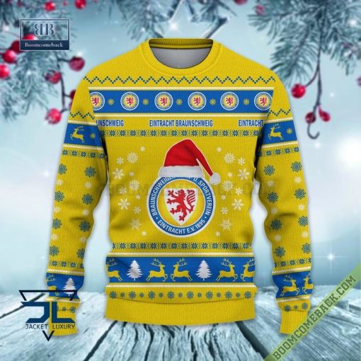 Eintracht Braunschweig Ugly Christmas Sweater 2 Bundesliga Xmas Jumper