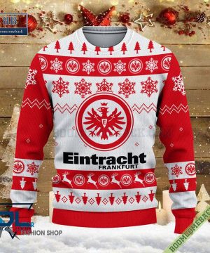 Eintracht Frankfurt Xmas Sweatshirt Ugly Christmas Sweater