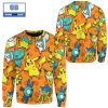 Evolve Bulbasaur Within Venusaur Pokemon Anime Christmas 3D Sweatshirt