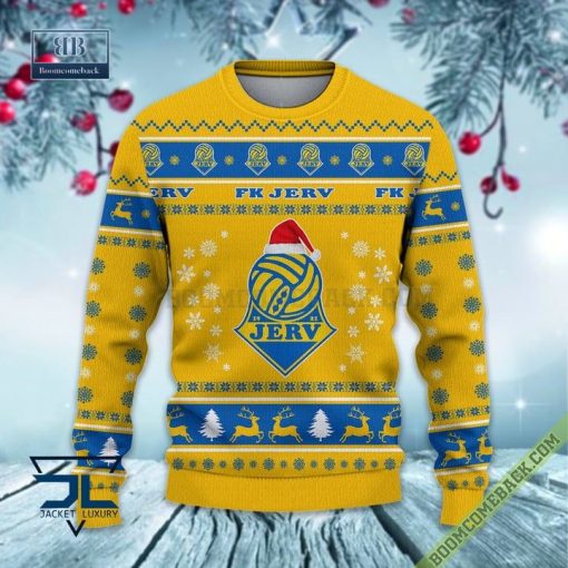 Fotballklubben Jerv Ugly Christmas Sweater Jumper