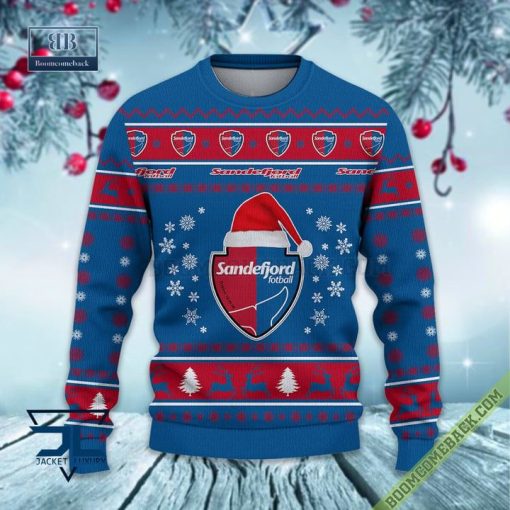 Sandefjord Fotball Ugly Christmas Sweater Jumper