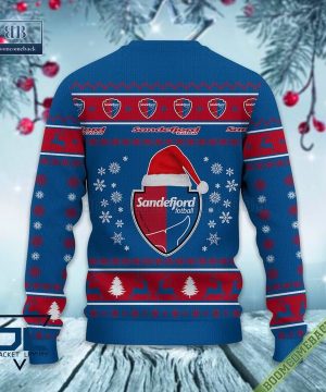 eliteserien sandefjord fotball ugly christmas sweater jumper 5 EugDT