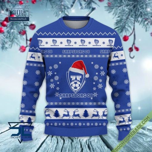 Sarpsborg 08 Fotballforening Ugly Christmas Sweater Jumper