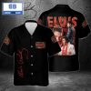 Elvis Presley Black And White Hawaiian Shirt