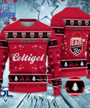 En Avant Guingamp Santa Hat Ugly Christmas Sweater