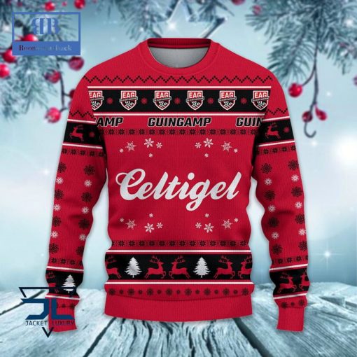 En Avant Guingamp Santa Hat Ugly Christmas Sweater