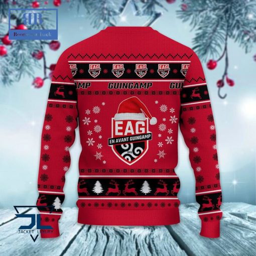 En Avant Guingamp Santa Hat Ugly Christmas Sweater