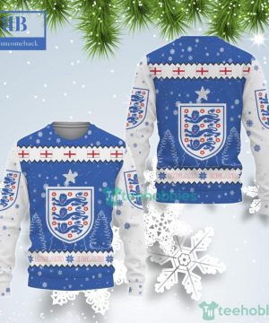 England National Football Team World Cup 2022 Qatar Ugly Christmas Sweater