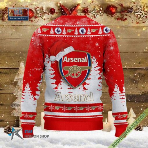 Arsenal Logo Ugly Christmas Sweater