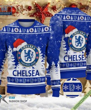 Chelsea Logo Ugly Christmas Sweater