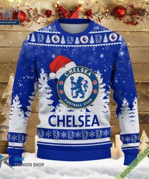 Chelsea Logo Ugly Christmas Sweater