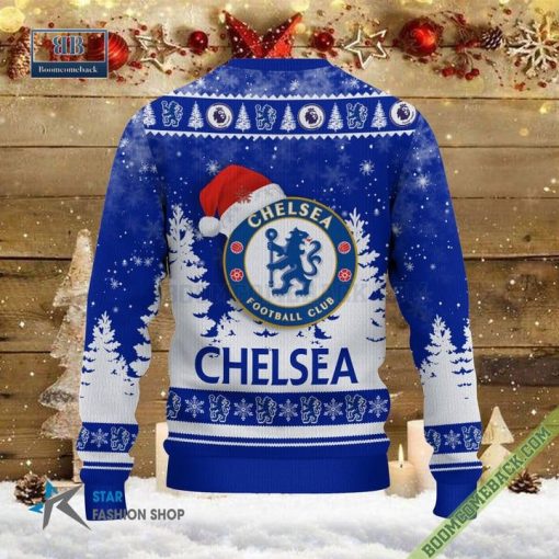 Chelsea Logo Ugly Christmas Sweater