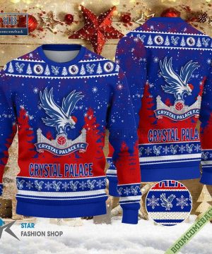 Crystal Palace Logo Ugly Christmas Sweater