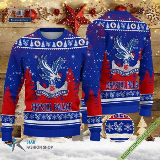 Crystal Palace Logo Ugly Christmas Sweater