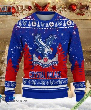 Crystal Palace Logo Ugly Christmas Sweater