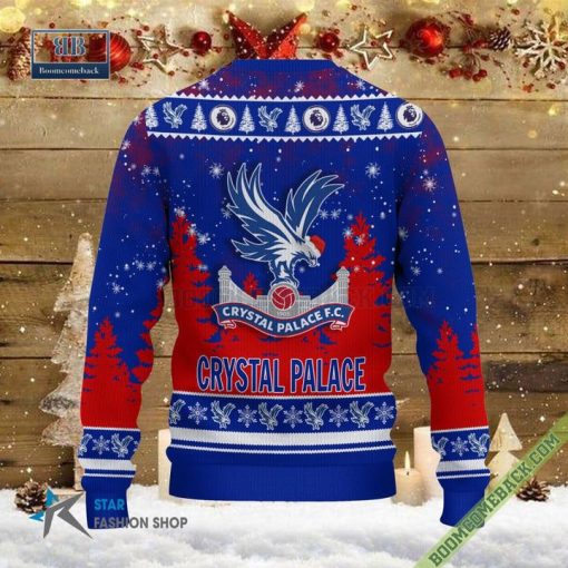 Crystal Palace Logo Ugly Christmas Sweater