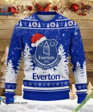 Everton Logo Ugly Christmas Sweater