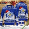 Leeds United Logo Ugly Christmas Sweater