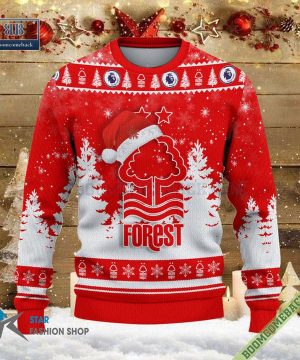 Nottingham Forest Logo Ugly Christmas Sweater