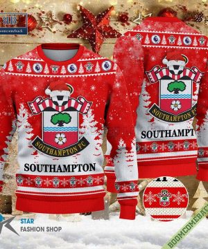 Southampton Logo Ugly Christmas Sweater