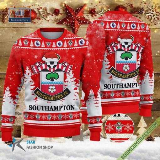 Southampton Logo Ugly Christmas Sweater