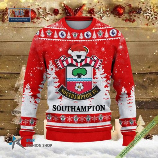 Southampton Logo Ugly Christmas Sweater