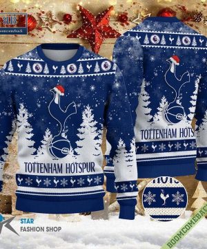 Tottenham Hotspur Logo Ugly Christmas Sweater