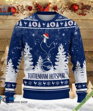 Tottenham Hotspur Logo Ugly Christmas Sweater