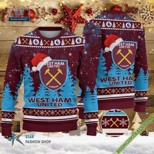 West Ham United Logo Ugly Christmas Sweater